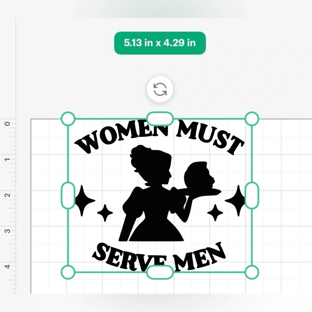 Women Must Serve Men Vinyl Decal ✨ - Picture 3 of 4